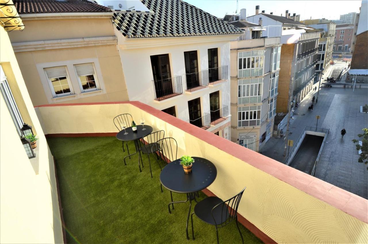 Ferienwohnung Atico De Lujo En El Centro Historico Málaga Exterior foto